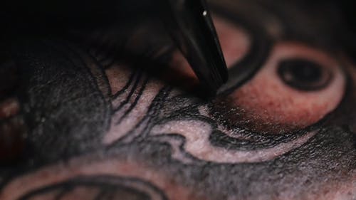 有关人体艺术, 刺青, 墨水的免费素材视频