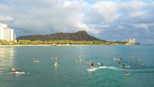有关享受, 冲浪者, 夏威夷的免费素材视频