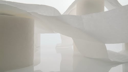 有关卫浴, 卫生纸, 工作室拍摄的免费素材视频