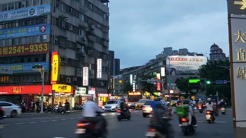 有关交通系统, 城市, 巷道的免费素材视频