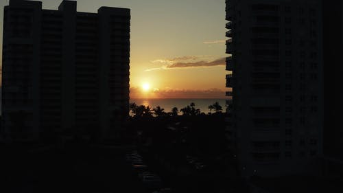 有关剪影, 反射, 天空的免费素材视频