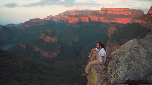 有关人, 优美的风景, 冒险家的免费素材视频