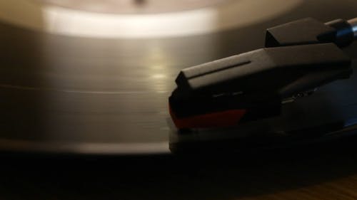 黑胶唱片转盘音乐播放器 · 免费素材视频