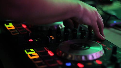 有关DJ, DJ混音器, TECHNO的免费素材视频