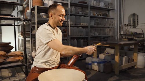 有关clayware, 传统, 制陶工人的免费素材视频