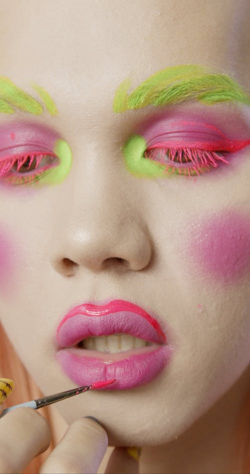 有关人, 化妆, 口红的免费素材视频