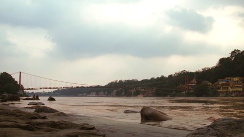 有关ganga河, 多云的, 天性的免费素材视频