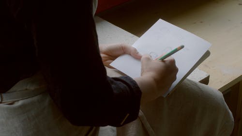 有关围裙, 女性, 写作的免费素材视频