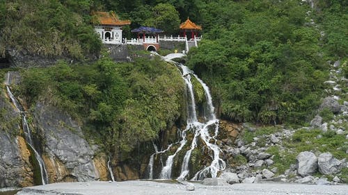 有关天性, 寺庙, 山的免费素材视频