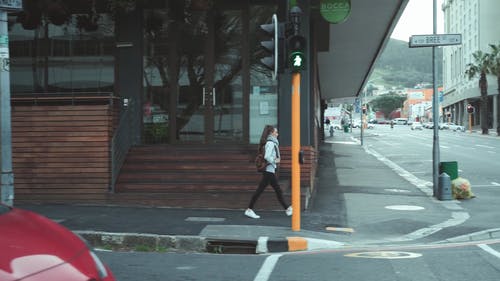 有关人行道, 城市, 城市场景的免费素材视频