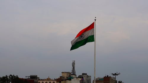有关印度国旗, 吹, 国旗的免费素材视频