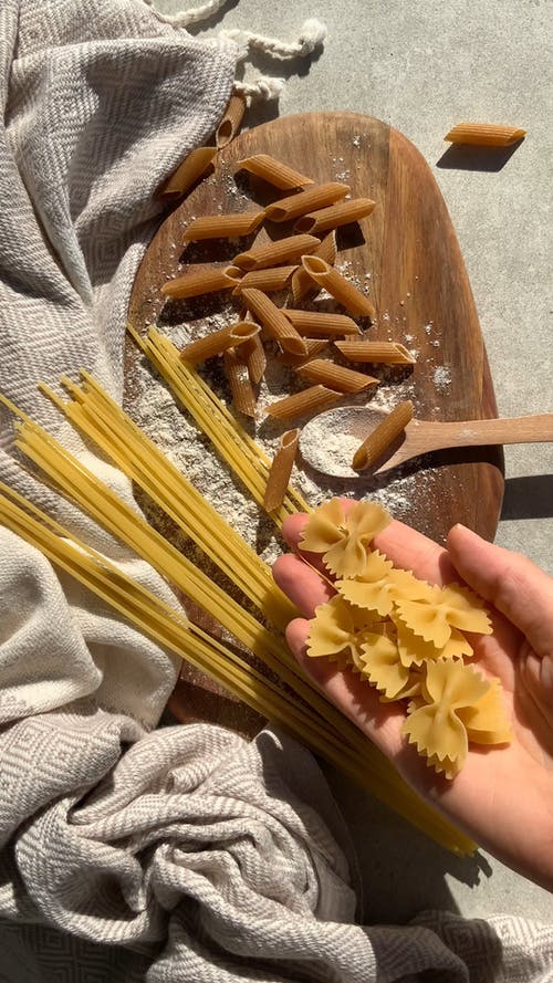 有关farfalle, Flatlay, 什锦的的免费素材视频