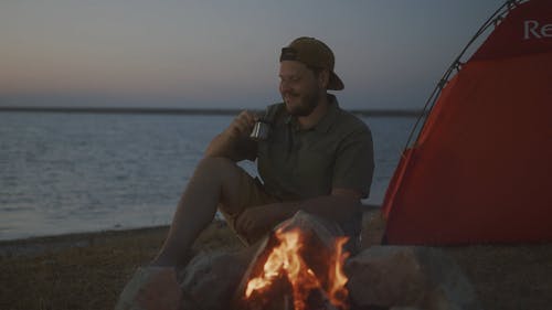 有关享受, 假期, 坐的免费素材视频