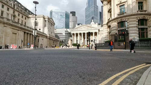 有关人行道, 伦敦市中心, 低角度拍摄的免费素材视频