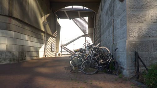 有关停车场, 巷弄, 放弃的免费素材视频