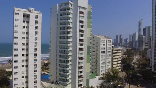 有关公寓建筑, 卡塔赫纳, 城市的免费素材视频