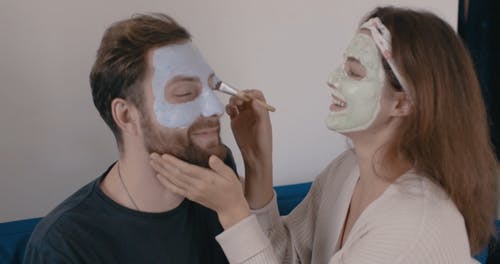 有关一起, 化妆品面膜, 在家的免费素材视频