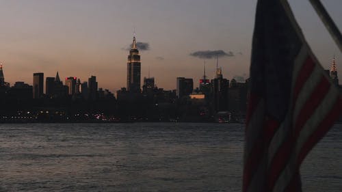 有关东河, 哈德逊河, 城市的免费素材视频