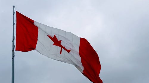 有关加拿大, 加拿大国旗, 国家的的免费素材视频