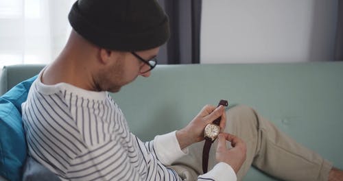 有关人, 侧面图, 手表的免费素材视频