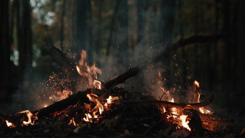 有关升火的木柴, 地狱, 大火的免费素材视频
