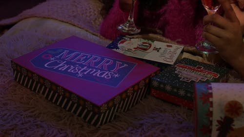 有关气氛, 礼物盒, 圣诞节的免费素材视频