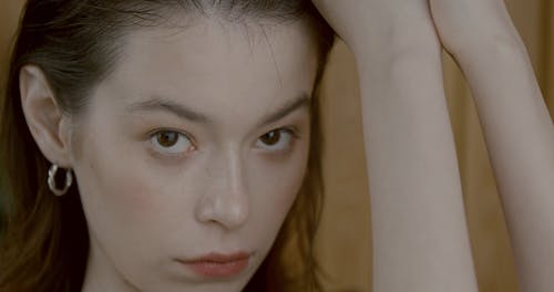 有关女人, 女性肖像, 投影的免费素材视频