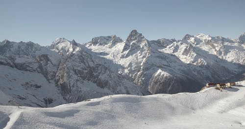 有关下雪的, 华丽的, 地貌的免费素材视频