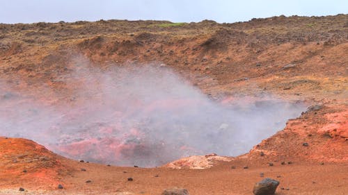 有关地面, 岩石, 蒸汽的免费素材视频