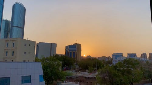 有关城市, 天空, 太阳光线的免费素材视频