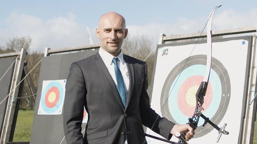 有关人, 射箭, 弓的免费素材视频