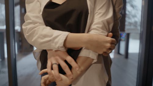 有关一对, 冬季, 刺青的免费素材视频