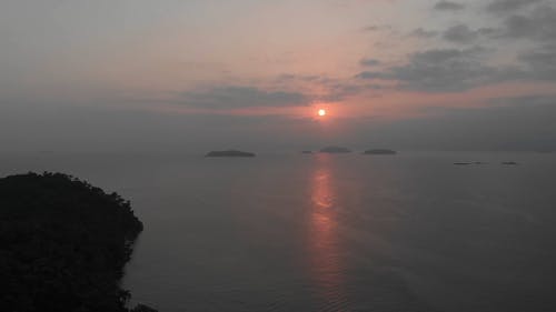 有关反射, 太阳, 岛屿的免费素材视频