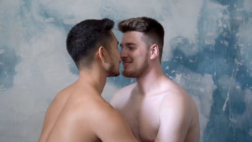 有关LGBT-H, 一对, 半裸的免费素材视频