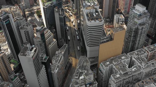 有关city_skyline, 从上面查看, 城市的免费素材视频