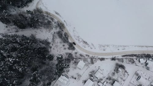 有关下雪的天气, 大雪, 大雪覆盖的免费素材视频