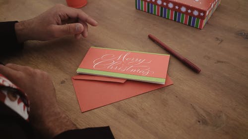 有关信, 信封, 原子笔的免费素材视频