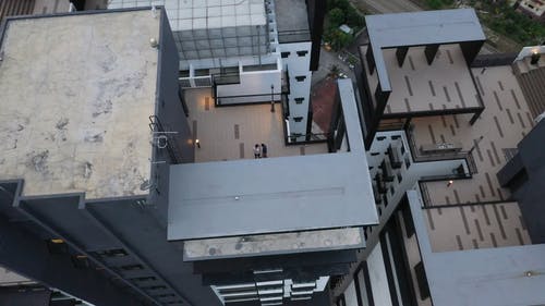 有关公寓建筑, 屋顶, 空中拍摄的免费素材视频