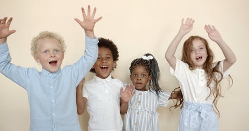 有关儿童, 多民族, 姜毛的免费素材视频