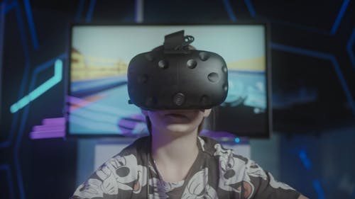 有关vr耳机, 互动, 儿童的免费素材视频