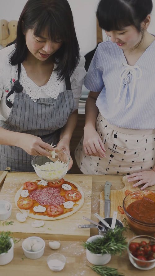 有关乳酪, 人, 备餐的免费素材视频