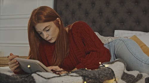 有关iPad, 女人, 女士的免费素材视频