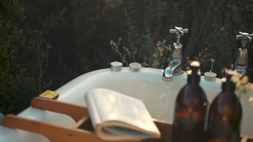 有关浴缸, 特写, 自来水的免费素材视频