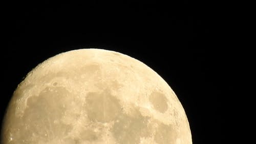 有关天空, 晚上, 月光的免费素材视频