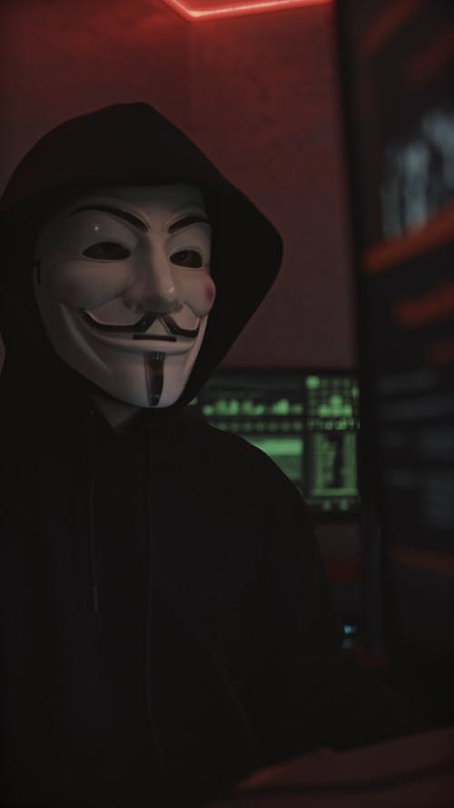 有关胜利, 匿名, 匿名面具的免费素材视频