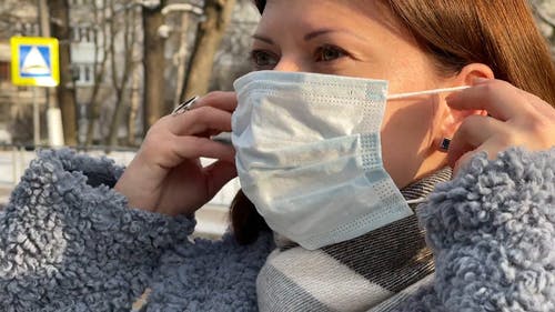有关口罩, 女人, 漂亮的免费素材视频