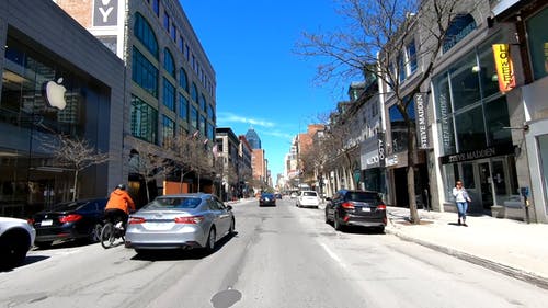 有关停, 加拿大, 城市街的免费素材视频