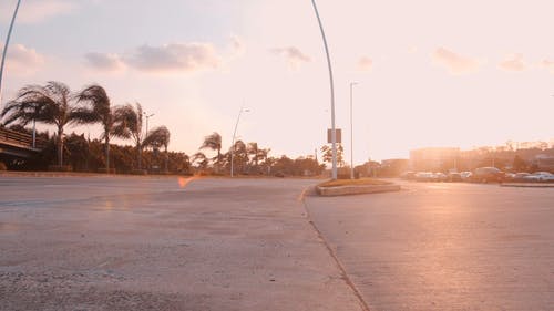 有关戏剧性的天空, 日落, 树木的免费素材视频