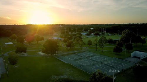 有关公园, 从上面, 日出的免费素材视频