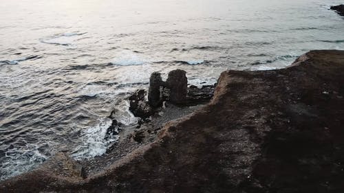 有关天性, 岩石海岸, 户外的免费素材视频
